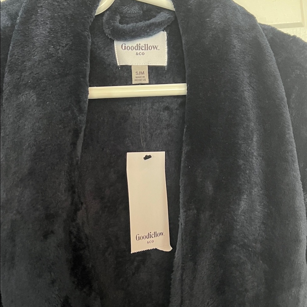 Goodfellow & Co Blue Plush Robe - Picture 3 of 6